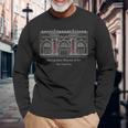 ニューヨーク市、メトロポリタン美術館、アメリカ 手描き 長袖Tシャツ 高齢者への贈り物