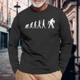 バチャータ エボリューション ダンサー ラテンアメリカ ダンスギフト 長袖Tシャツ 高齢者への贈り物