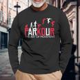 パルクール パルクール フレーランニング パルクール トレーサー 長袖Tシャツ 高齢者への贈り物