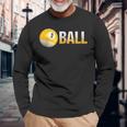 ビリヤード プールボール 9ボール アパレル 9ボール チーム リーグ用 長袖Tシャツ 高齢者への贈り物