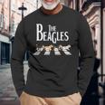 ビーグル犬ビーグル愛好家のための面白いギフト 長袖Tシャツ 高齢者への贈り物