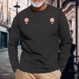 ピアスニップル ボディピアスファニー 長袖Tシャツ 高齢者への贈り物
