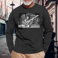 フィル・ライノット・シン・リジー・レコーディング・サンダー・アンド・ライトニング 1982 長袖Tシャツ 高齢者への贈り物
