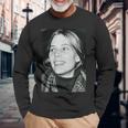 フォーク・シンガー、ジョニ・ミッチェル・クラウズ・エラ 1969 長袖Tシャツ 高齢者への贈り物