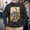 フランスのヒロインの聖ジャンヌ・ダルク 長袖Tシャツ 高齢者への贈り物