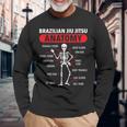ブラジリアン柔術 解剖学 ブラジリアン柔術 長袖Tシャツ 高齢者への贈り物