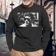 ブラジルのレーシングドライバー アイルトン・セナ 1985 長袖Tシャツ 高齢者への贈り物