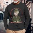 ヘルムート・カール・ベルンハルト・フォン・モルトケ 長袖Tシャツ 高齢者への贈り物