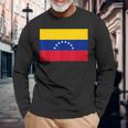 ベネズエラの国旗 長袖Tシャツ 高齢者への贈り物