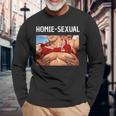 ホーミー ゲイ Irl ブロミーム 筋肉 バラ アニメ セクシー マンガ コミック 長袖Tシャツ 高齢者への贈り物