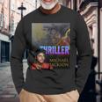 マイケルジャクソン 067 Thriller 長袖Tシャツ 高齢者への贈り物