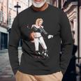 マドンナ ブロンド 野望 ワールドツアー ライブ ウェンブリー 1990 長袖Tシャツ 高齢者への贈り物