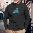 マンタレイかわいいマンタ愛好家スティングレイシュノーケリング 長袖Tシャツ 高齢者への贈り物