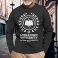 ミスカトニック大学クトゥルフ神話ネクロノミコン Call Of Cthulhu Miskatonic 大学 長袖Tシャツ 高齢者への贈り物