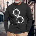ムカデ ムカデ昆虫 キム・ディアス・ホルム アート インク Centipede Millipede Kim Holm 長袖Tシャツ 高齢者への贈り物