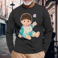 メルちゃんのおともだち あっちゃん Bigプリント 長袖Tシャツ 高齢者への贈り物
