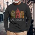 ユトレヒト旧市街 長袖Tシャツ 高齢者への贈り物