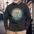 リスボン ポルトガル 旅行 お土産 都市 ランドマーク 観光ギフト 長袖Tシャツ 高齢者への贈り物