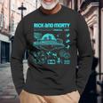 リック・アンド・モーティ・ポータル・ホップリック・アンド・モーティ・マーチ 長袖Tシャツ 高齢者への贈り物