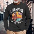 リバプール イギリス 旅行 シティ アドベンチャー 長袖Tシャツ 高齢者への贈り物