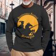 ルネッサンス・フェスティバル ジョージア・ナイト&ホース 長袖Tシャツ 高齢者への贈り物
