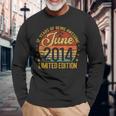 レトロ2014年6月限定版 12歳の12歳の誕生日 長袖Tシャツ 高齢者への贈り物