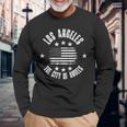 ロサンゼルス The City Of Angels お土産 La 長袖Tシャツ 高齢者への贈り物