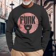 ヴィンテージ 80年代 ディスコソウル音楽またはレトロダンシング ファンク 長袖Tシャツ 高齢者への贈り物