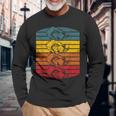 ヴィンテージ 動物 オイスター 恋人 レトロ 70年代 80年代 長袖Tシャツ 高齢者への贈り物
