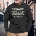 ヴィンテージ1976限定版 50歳の誕生日 長袖Tシャツ 高齢者への贈り物