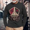 ヴィンテージソビエトロシアソ連スペースレトロアンティーク調cccp 長袖tシャツ 長袖Tシャツ 高齢者への贈り物