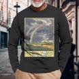 ヴィンテージポスター-南満州鉄道 長袖Tシャツ 高齢者への贈り物