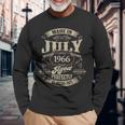 ヴィンテージ還暦伝説 1966年7月 60歳の贈り物 長袖Tシャツ 高齢者への贈り物