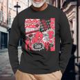 世界中のホットスタッフ。 長袖Tシャツ 高齢者への贈り物