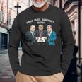 世界平和協定 トランプ プーチン ゼレンスキー ウクライナ ユーモア 長袖Tシャツ 高齢者への贈り物