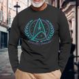 公式スタートレック 宇宙艦隊コマンド 長袖Tシャツ 高齢者への贈り物