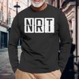 成田国際空港 東京都 Nrt 長袖Tシャツ 高齢者への贈り物