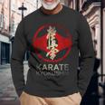 極真 Karate Kyokushin 長袖Tシャツ 高齢者への贈り物