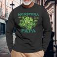 父の日に贈る「モンステラパパ 長袖Tシャツ 高齢者への贈り物