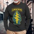 第1特殊部隊 アメリカ陸軍 グリーンベレー帽 空挺部隊f 退役軍 長袖Tシャツ 高齢者への贈り物
