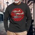 第二次世界大戦 戦闘機 A6m2 ゼロ D3a1 ヴァル B5n2 ケイトギフト 長袖Tシャツ 高齢者への贈り物