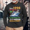 結婚28周年記念クルーズ 1998年以来 Wetill Do Trip 長袖Tシャツ 高齢者への贈り物