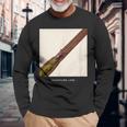 草いものには蓋をする 長袖Tシャツ 高齢者への贈り物