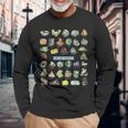 鉱石 鉱石 クリスタル シャツ 長袖Tシャツ 高齢者への贈り物