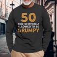 面白い50歳の誕生日プレゼント-50歳の誕生日 長袖Tシャツ 高齢者への贈り物