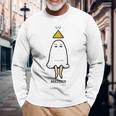 Medjed 〜メジェドさん〜 長袖tシャツ 長袖Tシャツ 高齢者への贈り物
