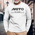 Mito レジェンド 125 ハートビート レジェンド バイク Cagiva 長袖Tシャツ 高齢者への贈り物
