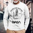 Nasa の失敗は許されない スペース シャトル 長袖Tシャツ 高齢者への贈り物