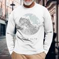 Palo Alto カリフォルニア コーディネート 地図 故郷 長袖Tシャツ 高齢者への贈り物