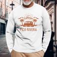 Pico Rivera Ca カリフォルニア レトロ ビンテージ サーフィン ビーチ 長袖tシャツ 長袖Tシャツ 高齢者への贈り物